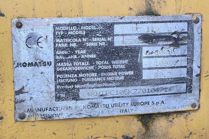 OmecoHub - Immagine KOMATSU PC110R